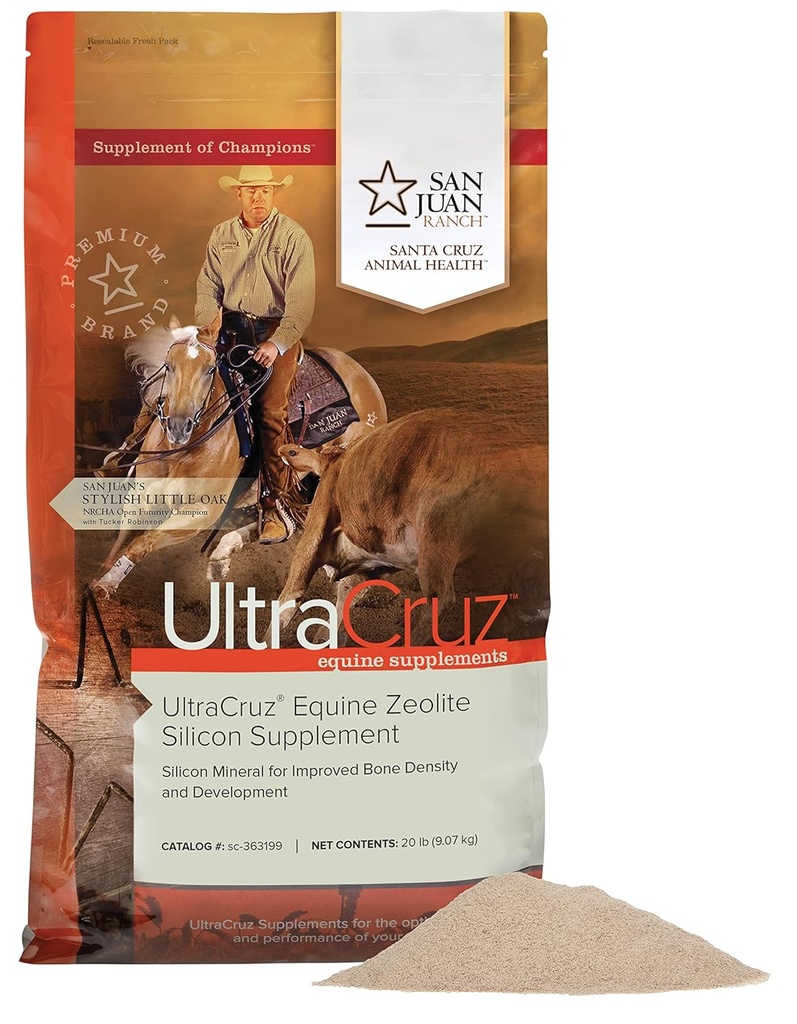 UltraCruz ® Equine Zeolite Szilícium kiegészítés, 20 lb