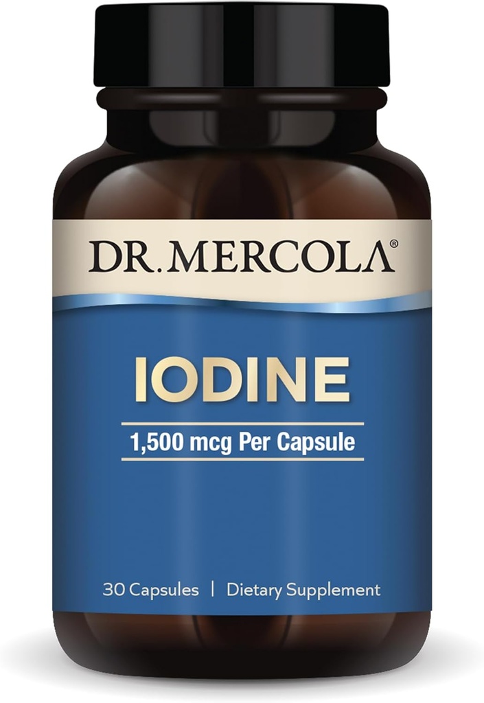 Dr. Mercola Iodine Supplements, 0.5 Ounce