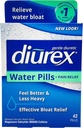 Diurex Water Pills, 42 Count Pills (Pack of 6)