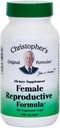 Christopher의 Original Formulas Female Reproductive Formula - 100 채식 캡슐 - 여성을위한 초본 혼합