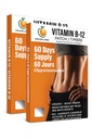 Veru Wellness Vitamin B12 Patch - Daily Wellness Formula, 2 Pack, 120 Count | Easy To Apply