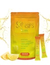 Skin Health & Energy Boost Drink Mix- Sugar Free, SOD B (TM), Antioxidants from French Melon Concentrate, On the Go Stick Packs, Lemon, 30 Pack