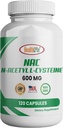 HealthLife N- AcetylL- Cysteine (NAC) 600mg, 120 kapsulių - Ne GMO, Gluten Free, 120 serveriai