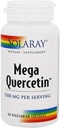 Solaray Mega Quercetin, Sund Sinus & immunforsvar & AMPK Activator, Rutin, Hesperidin & Bromelain, 60 VegCaps
