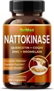 Bromelain 20,470mg - X15 Jauda ar Quercetin, Milk Thistle, Turmeric, Ingver - Gremošanas Wellness, Immunity Booster - Ražots ASV (150 Grāfs (1. iepakojumā))