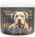 Multivitamiinid, tasakaalustatud toitumine teie Pit Bullile, 90 Count, valmistatud USA-s Real Baconiga