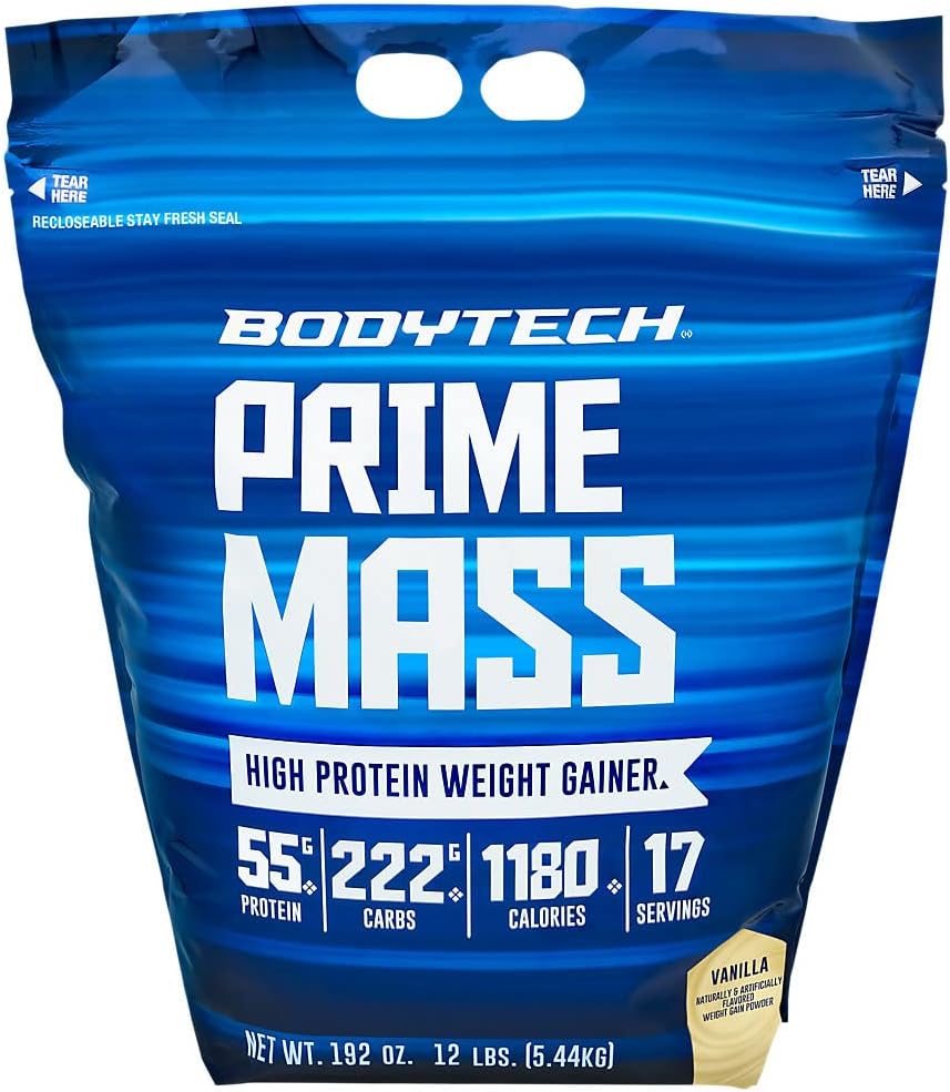 BODYTECH Prime Maß - Vanille (12 lbs./17 Servietten)