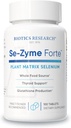 Biotics Research Se-Zyme ForteTM- Whole Food Selenium Source, Thyroid Gland function, DNA הפקה, בריאות קוגניטיבית, חומצה פולית, 100 טבליות