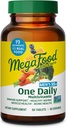 Mega Food's 55+ יום אחד - Multivitamin עבור גברים עם ויטמין B12, C, D & Zinc - תוספת תמיכה אופטימלית של Aging & Immune - Vegetarian - Made Without 9 Allergens - 60 Tabs