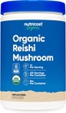 Nutricost Organic Reishi Mushroom Powder 0.5LB (8oz) - USDA dianggap 100% Organik, Vegetarian, Non-GMO, Gluten Bebas