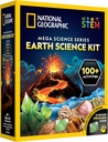 National Geographic STEM Science Kit - 15+ Eksperimenter, Crystal Voksende, Volcano Kit, Dig Kits & Gemstones for barn - Eksklusiv