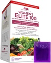 ANDREW LESSMAN Multivitamin - Mulheres Elite-100 com Maximum Essential Omega-3 1000 mg 120 Pacotes - Nutrientes Potentes, Vitaminas Essenciais, Minerais, Fitonutrientes e Carotenóides. Sem aditivos