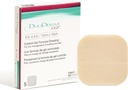 Convatec DuoDERM Control Gel Formulės 4 "x4" Hydrocolloid Sterile Adhezing Drezsing for Part and Full-Life Wunds, Medicininis laipsnis, Latex- Free, Vandeniui atsparus, Square, Beigh, 5ct Box