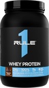 Kural 1 Whey proteini - All-Whey Kaynaklarından 24g Hızlı Örnekleme Proteinleri Doğal Occurring EAAs & BCAAs for Workout Recovery or Anytime Use (2 Pounds*, Fudge)