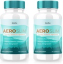 (2 Pack) AeroSlim Capsules - AeroSlim Dietary Supplement for Advanced Weight Health, Maximum Strength All-Natural Pills for Targeting Belly Fat, Weight Management Formula, Aero Slim (120 Capsules)