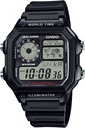 Casio AE1200 Why Series | Men's Digital Watch | 100M WR | 100S WR | 100S תפסיקו לצפות | Countdown Timer | World Map for World Time