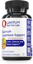QNL Glutatione Support - Glutatione Kapselit aikuisille - Orgaaninen antioksidantti, Maksan ja Immuunin tuki täydentää - Tukee silmien terveyttä - 60 Plant-Source Kapselit