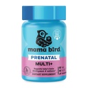 Mama Bird - Prenatal Multi+ (30 Servings) Prenatal Vitamins for Women - 30+ Essential Nutrients, Baby Brain Health - L-Methylfolate & Probiotics, Methylated Multivitamin - Vegan, Gluten Free, Non GMO