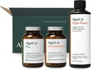 ALGAEKAL Welcome Kit - Bone Builder Pack, Plant Based Calcius Suplemen & Stroltium, 16 nutrium for Bone Health + EPA & DHA Omega 3 Fish Oil, Supporting Brain, Heart, Skin & Bones, Made in USA