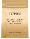 纯原成料 L-Carnitine L-Tartrate (8oz) 粉末 氨酸补充剂 实验室验证