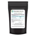 Prescribed for Life Potassium Carbonate Powder, Natural USP Food Grade Potash for Plants, Soap, Supplements, & More, Pure Bulk Potassium Powder (1kg)