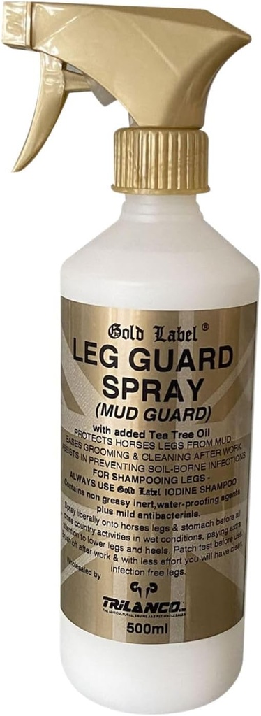 משמר חקיקה Spray, For Horses, Gold Label, Prevents Mud Related Conditions, 500 מ"ל Spray