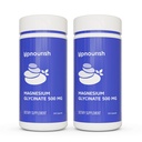 UpNourish Chelated Magnesium Glycinate 500mg Capsules - Magnesium Chelate for High Absorption - Pure Magnesium Supplement 480 Capsules