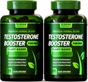 Testosteron Booster Supplement for menn - Mann Enhancing Test Boost - Ashwagandha, L-Arginine, Tongkat Ali, Tribulus + Mer - Trening, Bygg muskler, styrke, energi og ytelse - 2 måneders forsyning
