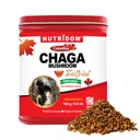Nutridom Canadian Chaga Mushroom Tea Grind, Pebbles, Wild-Harvested, Hand-Picked, 160 g