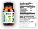 DR WAKDE's Neem & Turmeric Capsules 