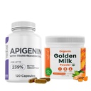 Teaveli The Sleep Like A Baby Bundle with Golden Milk and Apigenin - Vegan Friendly, Non-GMO