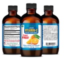 Germa Sugar-Free Liquid Vitamin C. 500 mg. Fast Absorption Dietary Supplement. Immune System Booster. 4 oz / 118ml