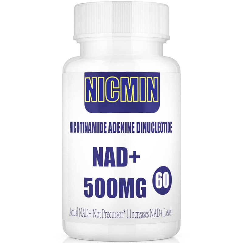 Liposomal NAD+ Supplement 800mg with TMG 300mg, Max Absorption Actual NAD+ Supplement（Not a Precursor for Cell Energy, Healthy Aging and Muscle Repair 60 Capsules