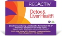 REG'ACTIV Detox & Liver 건강, 글루타티온 생성 Lactobacillus fermentum ME-3와 함께 60 캡슐