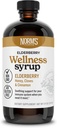 Norm's Fellness Black Serurup with Honey, Cinnamon & Cloeves - ผลิตใน USA Immun Internal Imumun Profiles, no Glutember, gluten-free-G-GMO, Cyloder, Cyloderberry Serup, Friginal Baily Serup - 8 Os