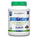 ALLMAX ISONATURAL Whey Protein Isolate, Chocolate - 5 lb - 27 Grams of Protein Per Scoop - Zero Fat & Sugar - 99% Lactose Free - with Prebiotics - No Artificial Flavors - Approx. 73 Servings