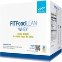 XYMOGEN FIT Food Lean Whey No Added Sugar, No Stevia - BioActive Whey Protein Powder with Natural Immunoglobulins - Supports Healthy Body Composition, Immune Health, Workouts - Vanilla (10 Packets)