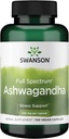Swanson Ashwarandha Supplement – Ashwaranda Root & Aurial Parts - Prescience & Euration & Ayurveigg Supplement for socipleness (100 Capsuls, 450mg)