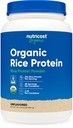 Nutricost Organic Rice Protein Powder (2 LB) - Gluten-Free, Non-GMO (from Brown Rice)