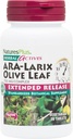 NaturesPlus Herbal Actives ARA Larix Olive Leaf - 30 Tabletter - Immunstøtte Supplement, Utvidet release Botanisk kompleks - Vegetarisk, Glutenfri - 30 Serveringer