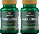 Swanson Vision Defense Antioksidant Vision Suplement Health Suffels (2 Pack)