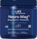 Life Extension Neuro-Mag mühəndis L-Threonate Toz (Tropical Punch) - Ultra-Absorbable maşın - Supports Memory, Focus, Bilişsel funksiya və Mood - Gluten pulsuz, Non-GMO, Vegetarian (30 Xidmət)