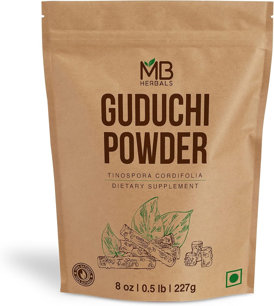 MB Herbals Guduchi Powder 8 oz / 0,5 LB (227 Gram)