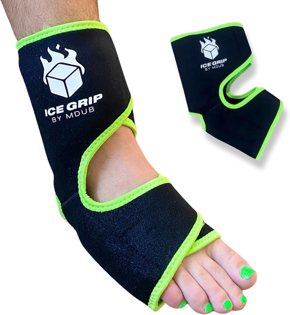 Picior Ankle Hot & Rece Ice Wrap Post Chirurgie Compresie Reutilizabil Gel Pack pentru prejudiciu Flexibil pentru inflamare, post-chirurgie, Ankle, Foot, Soccer, Baschet, Recovery Relief Terapie