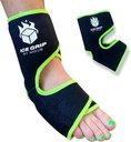 Foot Ankle Hot & Cold Ice Wrap Post Surgery Compression Reusable Gel Pack עבור פציעות גמישות עבור inflamation, Post-Surgery, Ankle, Foot, Soccer, כדורסל, התאוששות טיפול