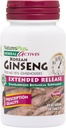 Natures Plus Bylinné Actives Korean Ginseng, Extended Release - 1000 mg, 30 Vegan Tablety - Adaptogenní bylinný dodatek, Antioxidant - Vegetariánské, gluten- Free - 30 Služeb