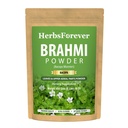 Herbsforever Brahmi Powder(Bacopa Monnieri) Leaves & Upper Aerial- Memory,Focus & Cognitive Function| Wild Harvested -Non GMO,Vegan- 2X Potency | Ultra Clean|NO Sand & Mud| Steam Sterilized|16oz-1LBS