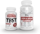 5% Nutrition 2-Stack 124; Liver & Organ Defender with NAC + Test Booster