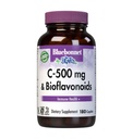 Bluebonnet Nutrition C-500 mg Plus Bioflavonoids Caplets, Vitamin C 500 mg, Citrus Bioflavonoids 250 mg, for Immune Health, Soy Free, Gluten Free, Non-GMO, Kosher, Dairy Free, Vegan, 180 Caplets
