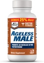 Aldersløs Mann Gratis Testosteron Booster Supplement for menn, 76 tabletter